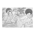 Melanin & Mindfulness Adult Coloring Book