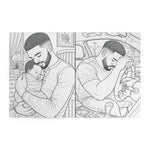 Rest, King: A Coloring Book on Strength and Surrender - Adult Coloring Book for Black Men