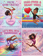 Flips, Love and Friendship Valentine Exchange Cards