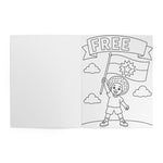 Juneteenth Coloring Book for Kids, Black History Coloring Book Celebrating Natural Hair, Ages 5-10 Freedom Day Gift | Shades of Freedom