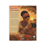 Mommy & Me: Upendo Days | Kenyan Culture Coloring Book for Moms & Daughters