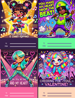 K-Pop Valentine Exchange Cards