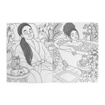 Melanin & Mindfulness Adult Coloring Book
