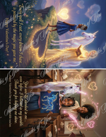 Braids and Stardust Valentine Exchange Cards
