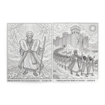 Stories of Faith: A Biblical Coloring Book for Kids