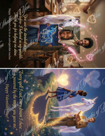 Braids and Stardust Valentine Exchange Cards