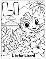 Little Shades: Alphabet Coloring Book