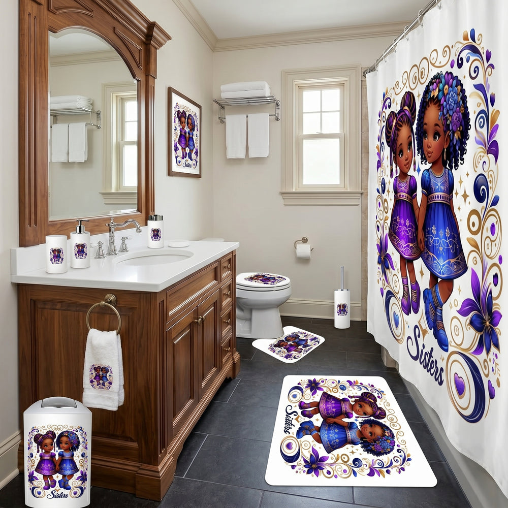 Sister Love Princess Bathroom Accessories