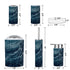 Deep Current Bathroom Accessories Set 5 pcs