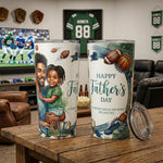 The G.O.A.T. Dad: 20oz Father’s Day Sports Tumbler