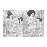 Mommy and Me: An African-American Mother & Daughter Coloring Book