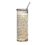 Radiant Grace: The Proverbs 31 Woman 20oz Stainless Steel Tumbler