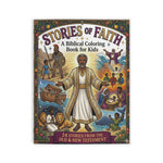 Stories of Faith: A Biblical Coloring Book for Kids