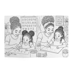 Mommy and Me: An African-American Mother & Daughter Coloring Book
