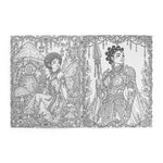 Melanin & Magic: A Fantasy Coloring Book of Mythical Queens