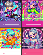 K-Pop Valentine Exchange Cards