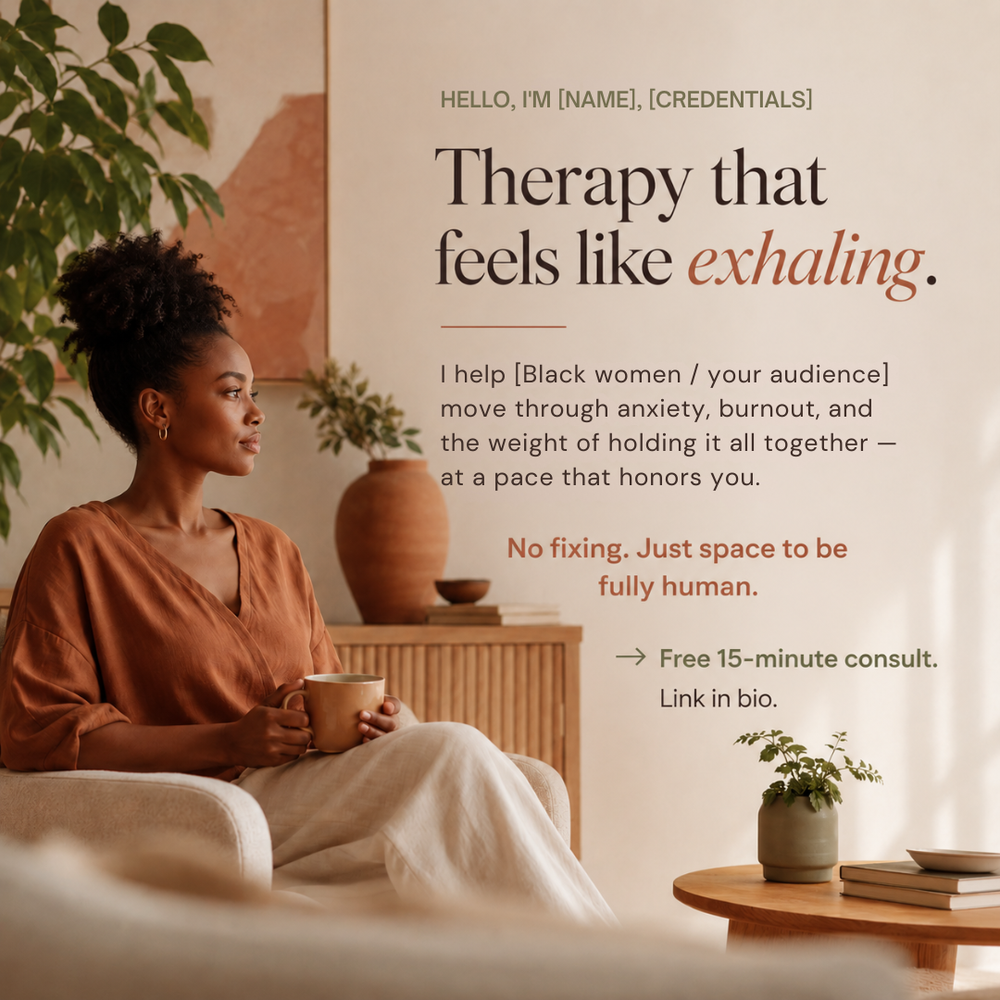 Rooted and Well Therapist Template Kit