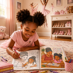 Mommy and Me: An African-American Mother & Daughter Coloring Book