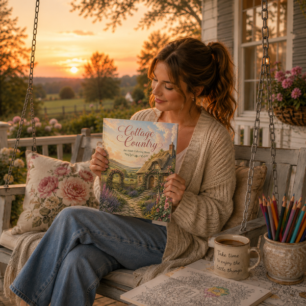 Cottage Country - Adult Coloring Book