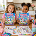 Magical Unicorns Color by Number - Kids Activity Book Ages 5-10