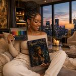 Melanin & Magic: A Fantasy Coloring Book of Mythical Queens