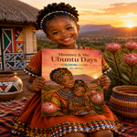 Mommy & Me: Ubuntu Days | South African Culture Coloring Book for Moms & Daughters