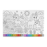 Magical Unicorns Color by Number - Kids Activity Book Ages 5-10