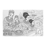 Mommy & Me: Upendo Days | Kenyan Culture Coloring Book for Moms & Daughters