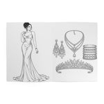 Spotlight & Silk Fashion Coloring Book for Adults