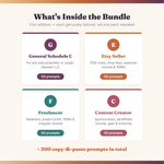 Bookkeeping & Tax AI Prompts Bundle