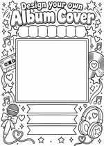 Custom Mini Coloring Book