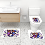 Sister Love Princess Bathroom Rugs Set with Shower Curtain 4 pcs