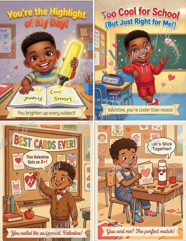 Cool, Kind and Full of Class Valentine Cards