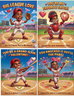 Big League Love Valentine Cards