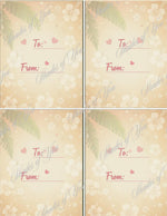 Hula Love Valentine Cards